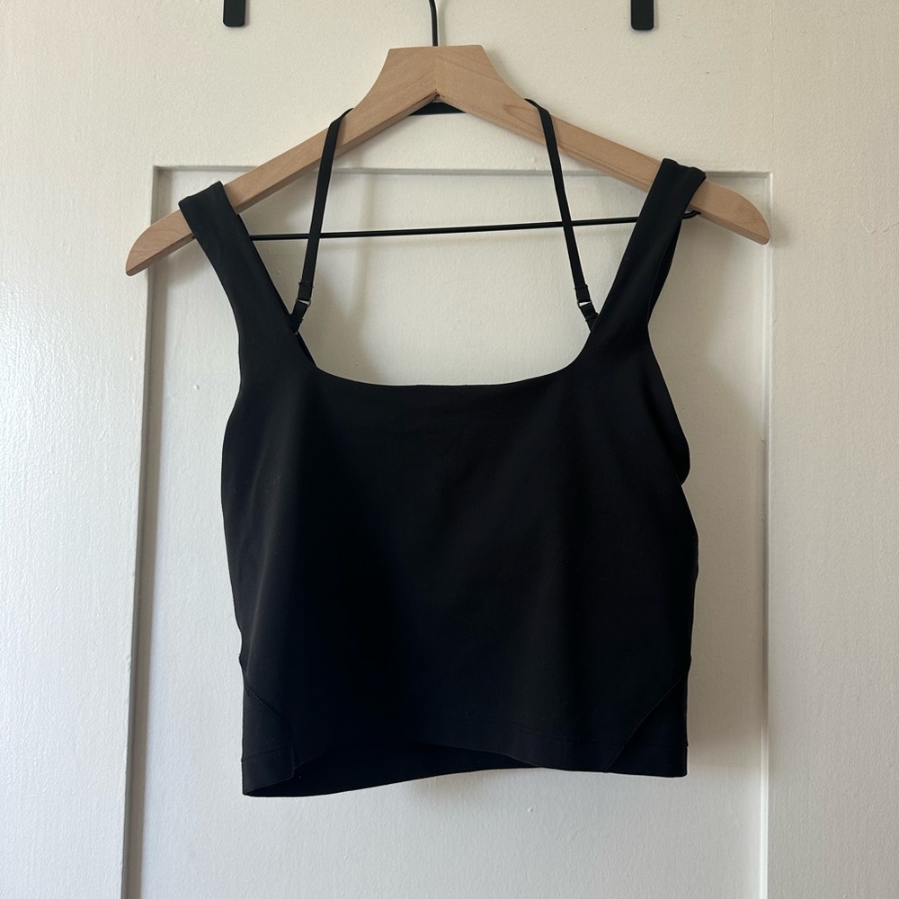 Black Women's Crop Top